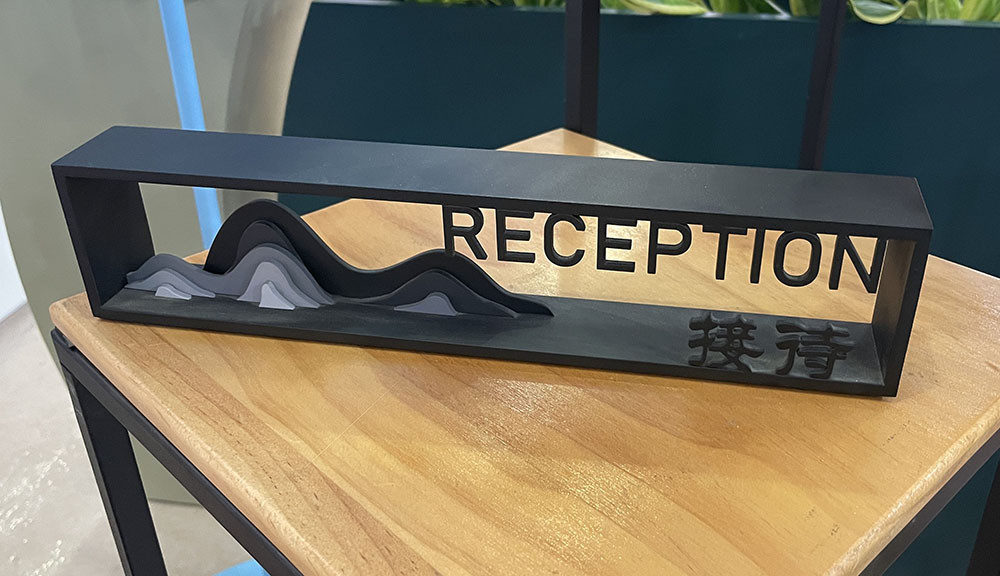 不锈钢台牌 不锈钢指示牌